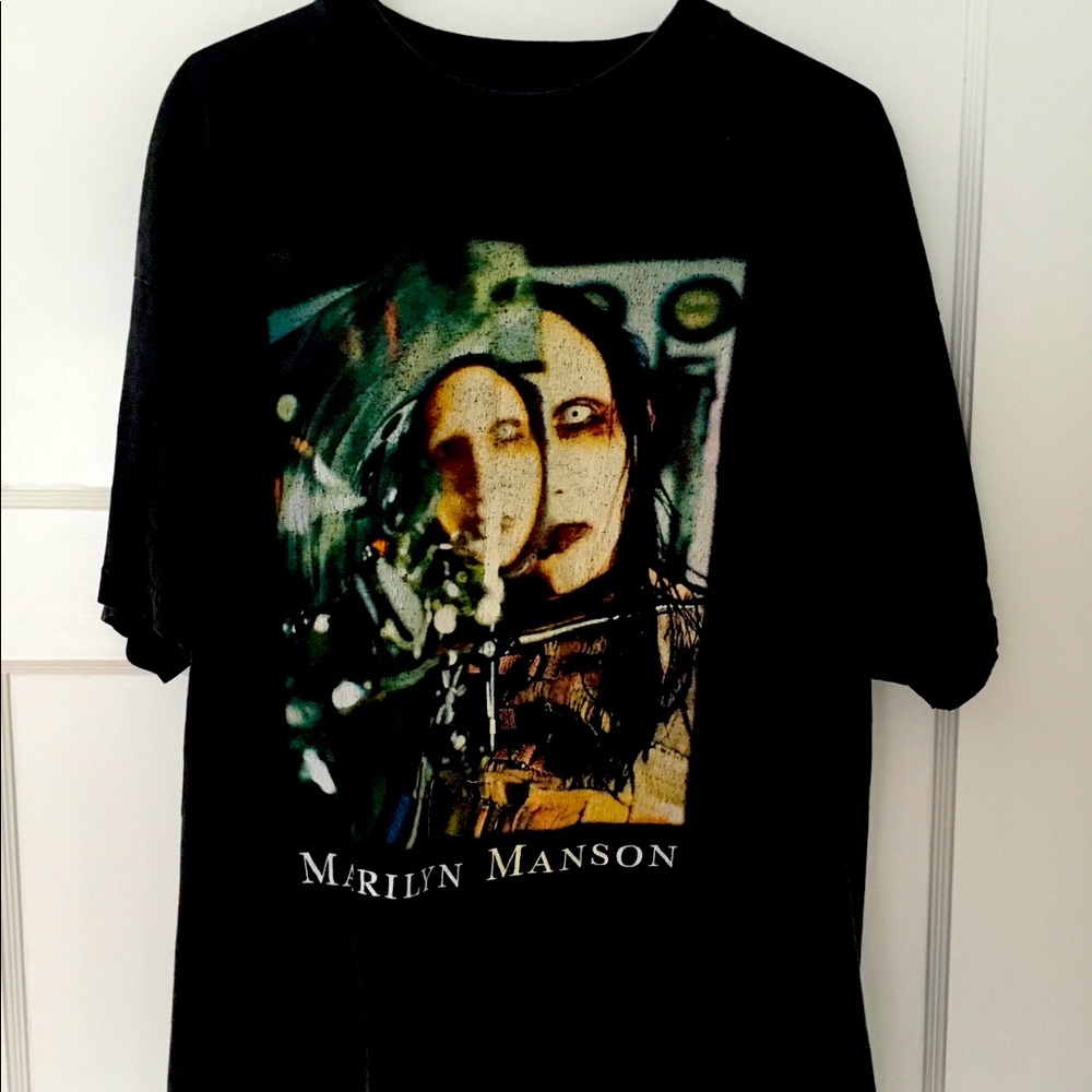 Vintage Marilyn Manson Beautiful People Shirt XL